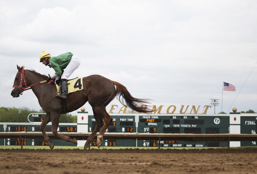 A day at the track Fairmount Park kicks off horse racing season STLPR