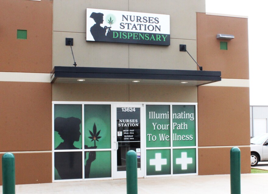 Nurses Station, a dispensary located at 13624 N Rockwell Ave in Oklahoma City, must vacate its building by the end of September after 7-Eleven Inc. decided not to renew leases with any tenants in the medical marijuana industry. 