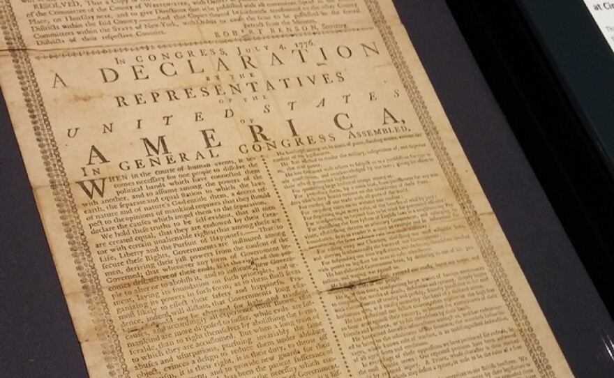 copy of the declaration of independence