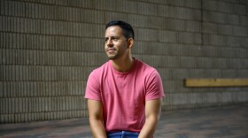 Long Wharf Theater Artistic Director Jacob Padron stands for a portrait near where the theater’s new office will be on Audobon St. in New Haven, Conn. Earlier this year, Long Wharf Theatre announced it would leave its longtime home on Sargent Dr. and begin presenting plays at sites throughout Greater New Haven.