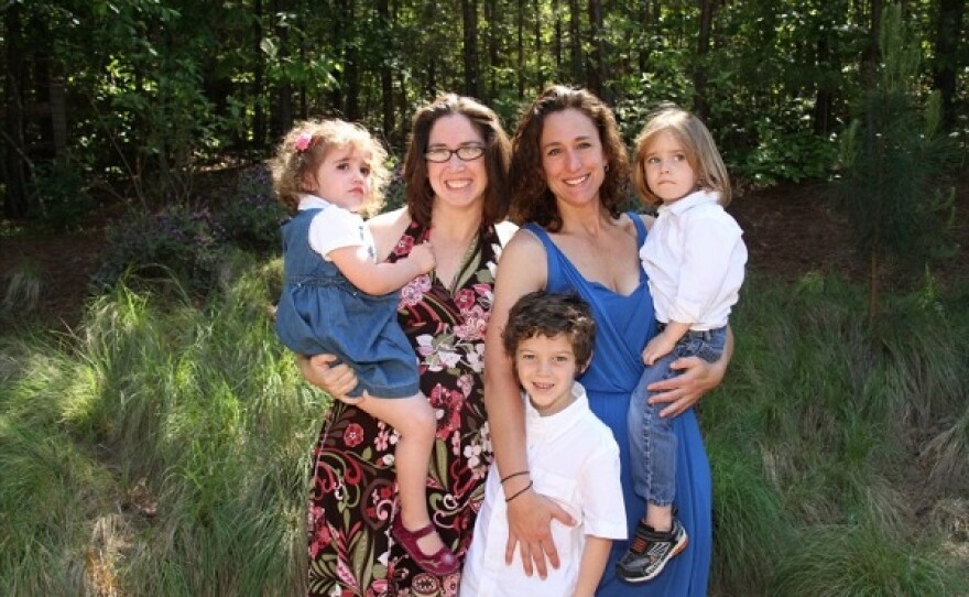 Image of Lisa Hightown-Weidman and her family