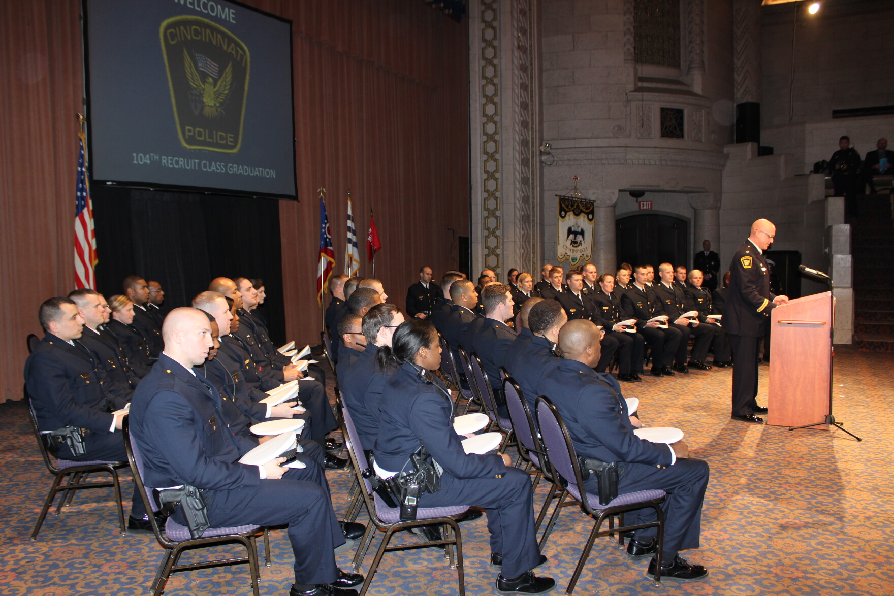 Cincinnati Police Dept welcomes new officers | WVXU