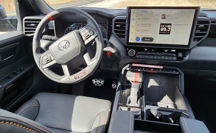 2025 Toyota Tundra SR5 CrewMax dashboard