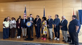Rep. Pat Ryan met with Newburgh residents and Orange County officials Monday to talk about the closure of the city's Social Security office last year.