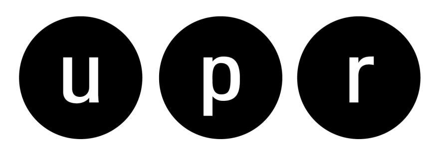 UPR horizontal bubble logo.
