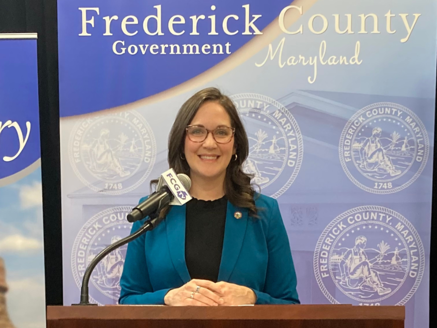 Frederick County Executive Jessica Fitzwater.