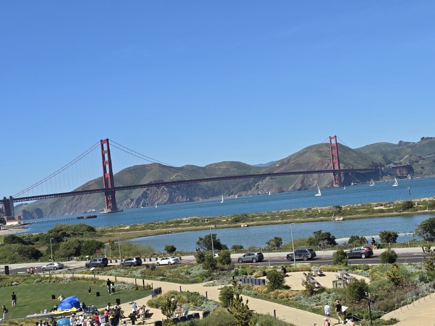 A photo from "Tunnel Top Park" in San Francisco.