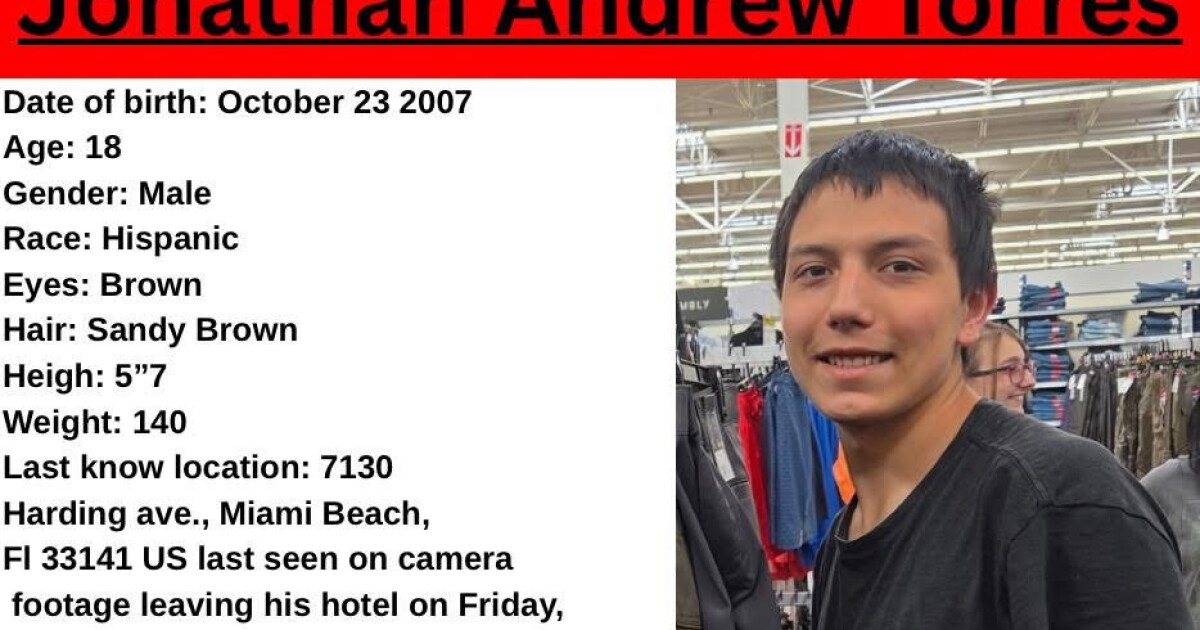Family, Miami Beach Police search for missing teen with autism | WLRN