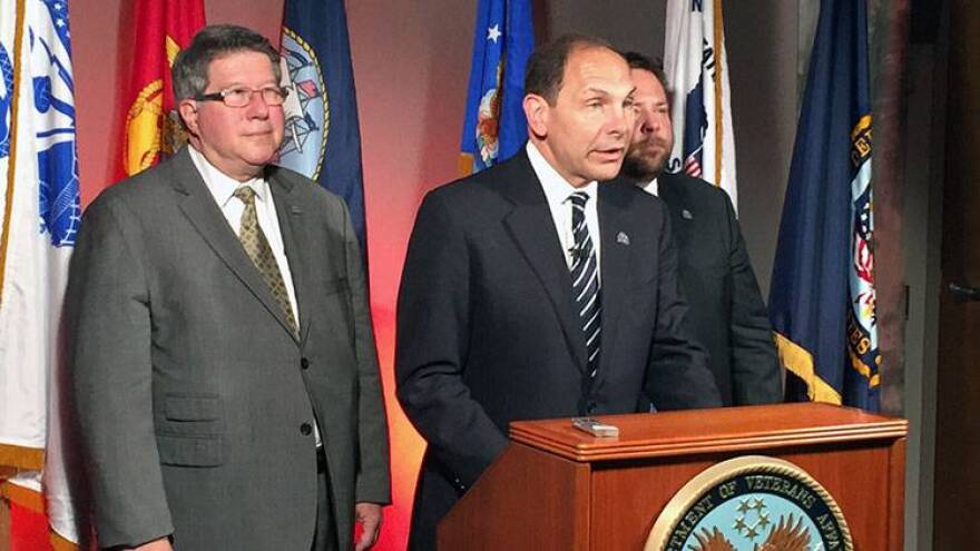 U.S. Veterans Affairs Secretary Bob McDonald was in Indiana Thursday.