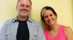 Eric Fox and his friend Tina Fischer.