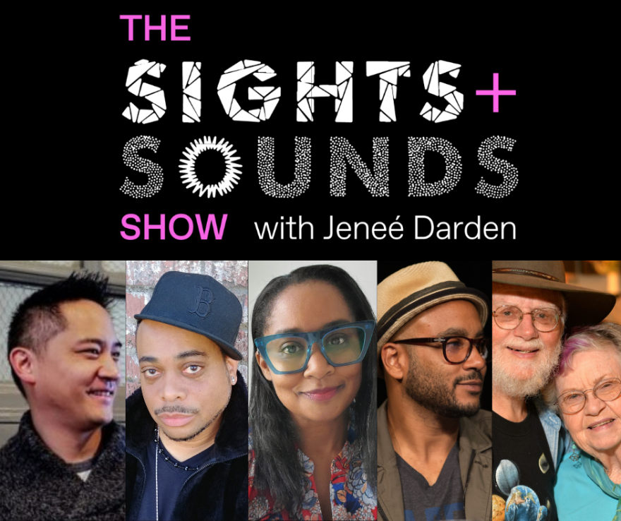 (L-R) Mike Chen, Rahkii “Hyp” Holman, Angela Dalton, Cirroc Lofton, and John and Bjo Trimble