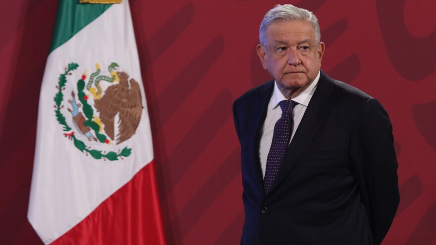 Mexican President Andrés Manuel López Obrador, here last week in Mexico City, joins a small group of foreign leaders who have remained silent after Joe Biden's election win.