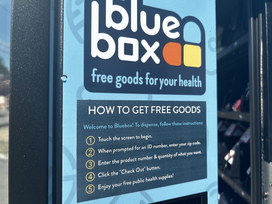 Jackson County Public Health officials say they do not track who uses the machines. Though it does ask users for a ZIP code, it is not required if someone is uncomfortable providing that information.