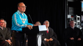 Choctaw Nation of Oklahoma Chief Gary Batton gave the 2026 State of the Nation Address in Tvshkahomma on September 4, 2026.