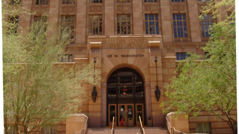 The Maricopa County Superior Courthouse in Phoenix