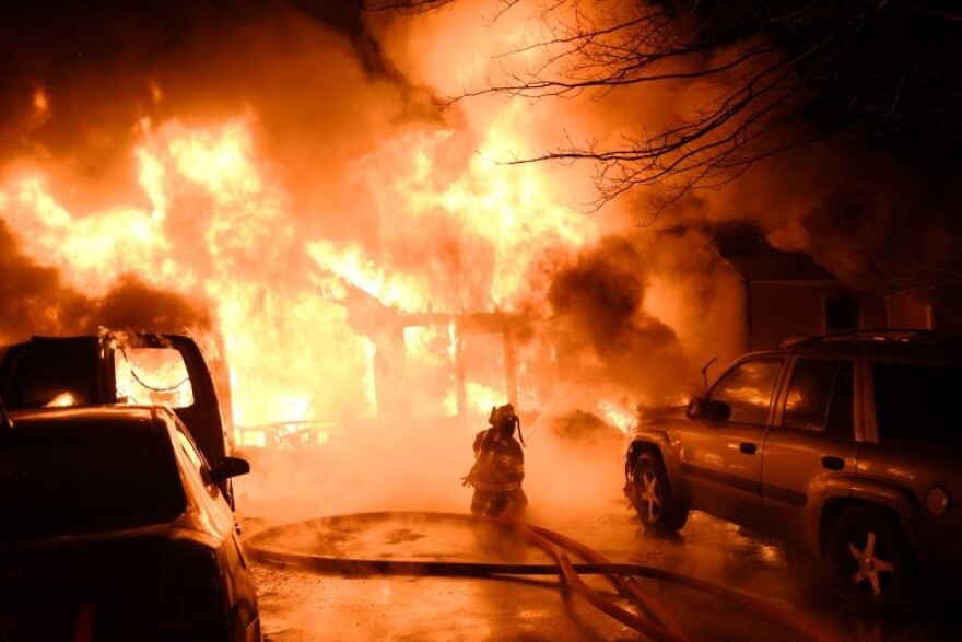 One person died in a house fire in Boscawen on Monday, December 1, 2025.