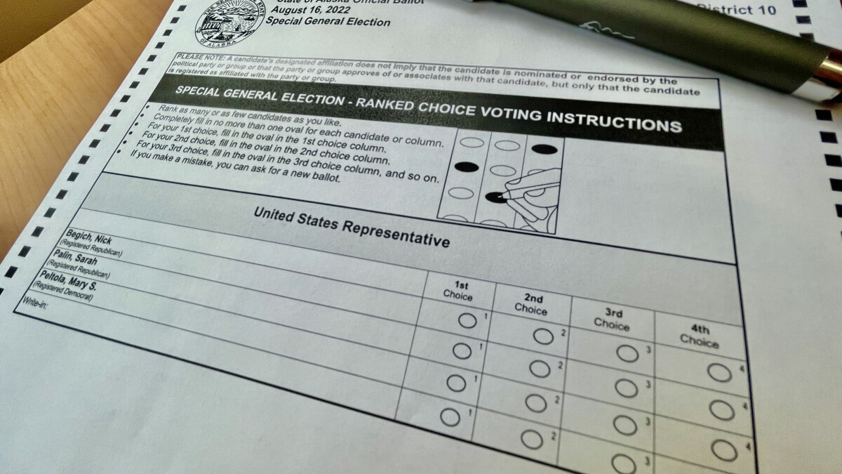 Group seeking to repeal Alaska's ranked choice voting hit with campaign finance complaints