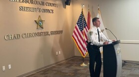  Hillsborough County Sheriff Chad Chronister announces the formation of a unit that will combat non-fatal shootings in the county on July 21, 2020.