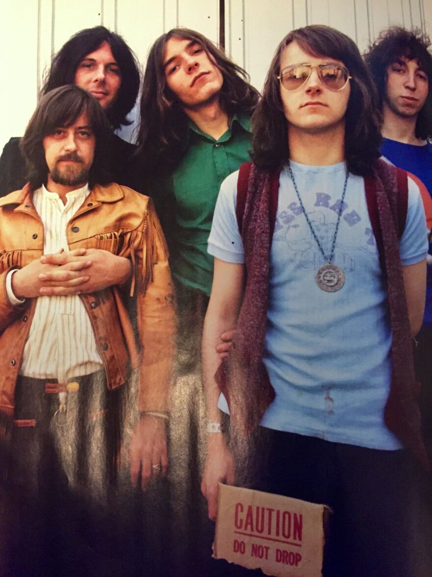 Fairport Convention 1970 - Dave Swarbrick, Dave Pegg, Simon Nicol, Dave Mattacks, and Richard Thompson