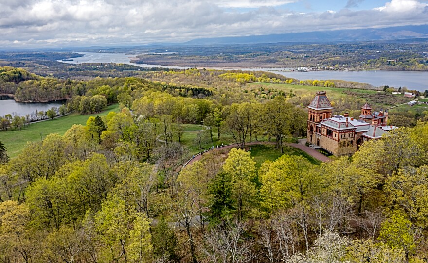 Project: Olana Spring Leaves Location: Hudson, NY