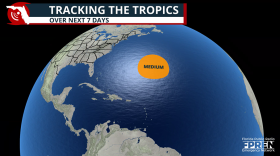 Tracking the tropics map as of Sept. 14, 2026.
