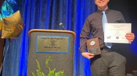 Ty DaSilva overcame depression, earning an Excellence in Choir Award and holding his acceptance letter to The National Thespian Society.