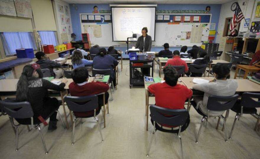 IPS School 90, a magnet program, has had some of the most consistently strong test score growth in the state.