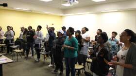 UCF Gospel and Cultural Choir. Photo: Matthew Peddie / WMFE
