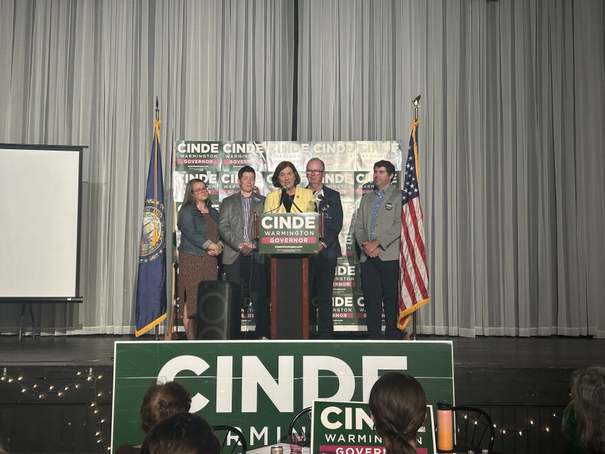 Executive Councilor Cinde Warmington concedes the 2024 Democratic gubernatorial primary to former Manchester Mayor Joyce Craig on Tuesday, September 10.