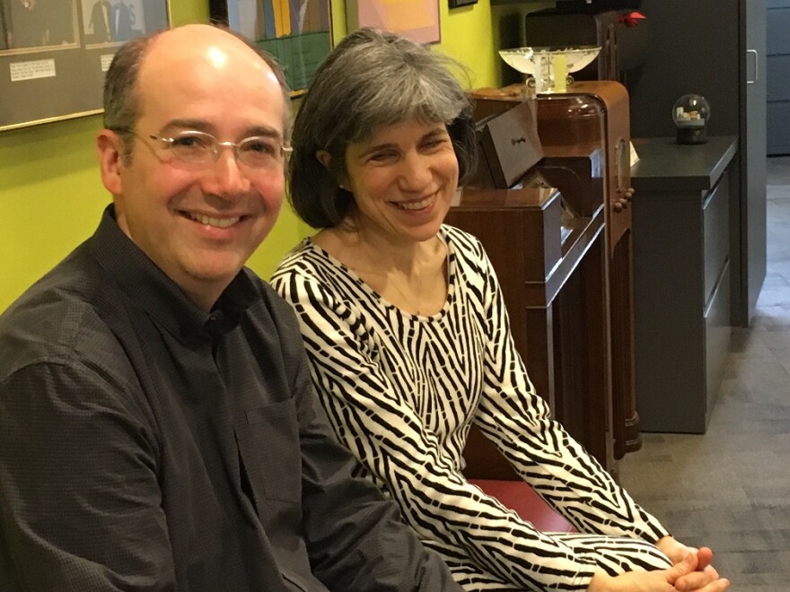 Mark Kosower and Ida Mercer of the Cleveland Cello Society