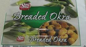 Breaded okra made in McAllen, TX is being recalled because the food contains whey, a milk ingredient, that was not properly labeled.