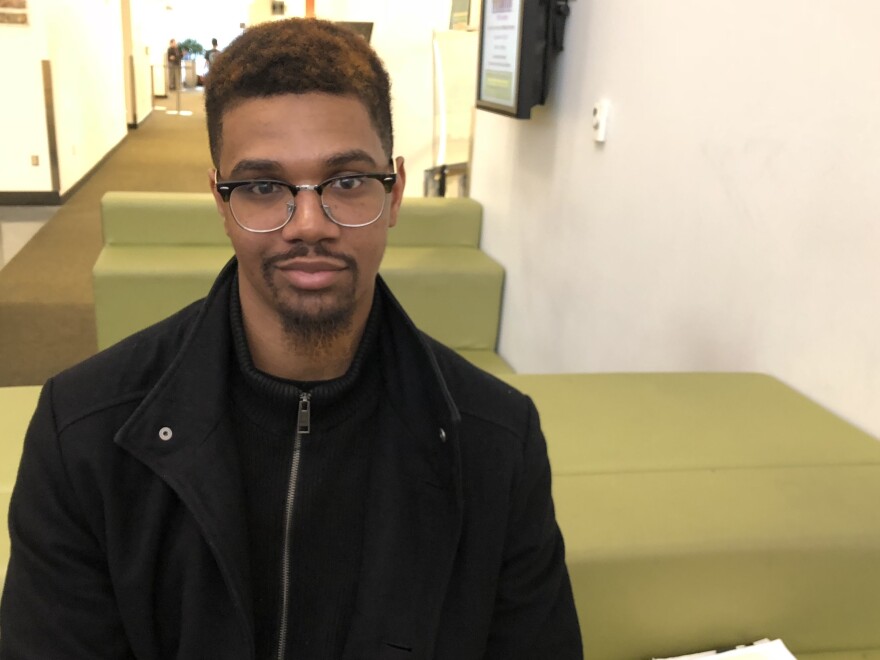 Kelton Latson, 26, didn't vote for president in 2016 and has no intention of voting in the 2018 election.