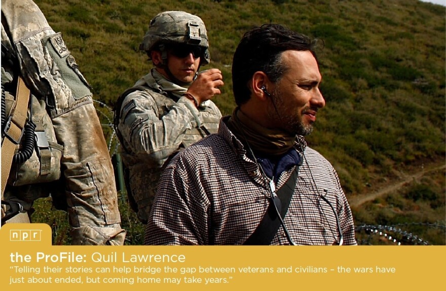 NPR Veterans Correspondent Quil Lawrence in Afghanistan.