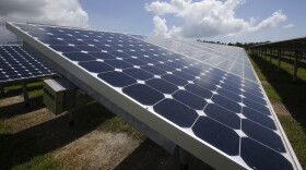  Solar panels in Merritt Island.