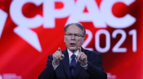 Wayne LaPierre, who leads the National Rifle Association, is profiled in a new book from NPR's Washington investigative correspondent Tim Mak.
