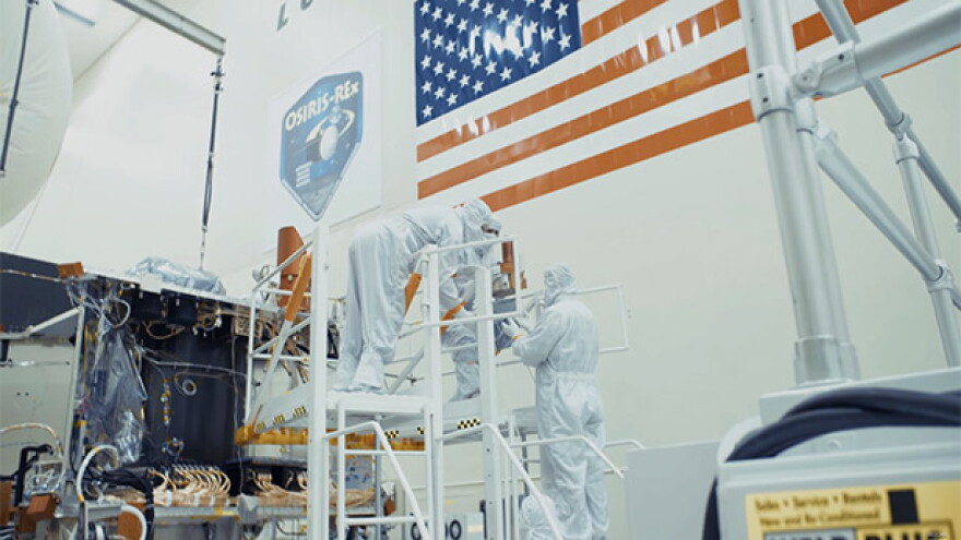 OSIRIS REx scientists spot