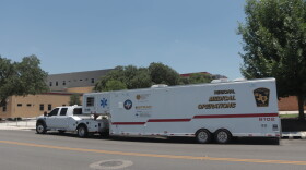 The City of San Antonio has hosted multiple pop-up testing sites, including one at Highlands High School.