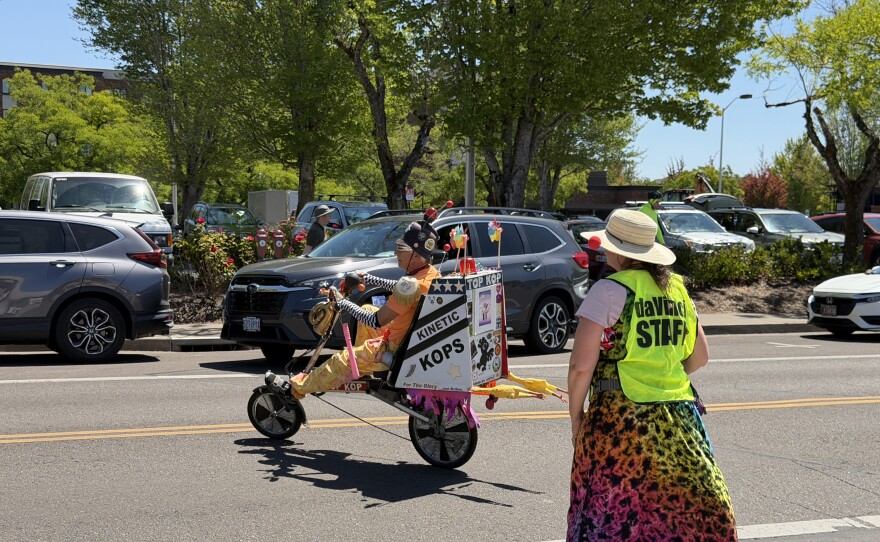 The Kinetic Kops help keep The Graand Kinetic Challenge race portions run smoothly, June 18, 2026.