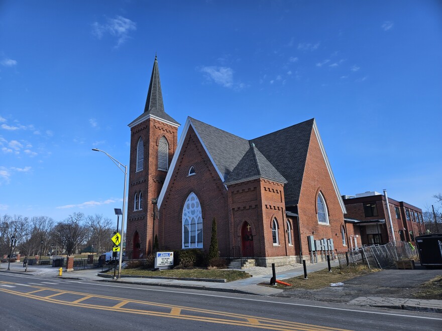 Zion Lutheran Church in Pittsfield, Massachusetts.