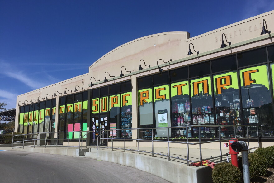 Campus Costume's Halloween sales aren't as good as last year but people are still buying costumes.