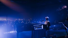 FILE: Jon Batiste at The Hangar in Coconut Grove at Montreux Jazz Fest Miami. Five days of shows are planned this year at The Hangar and at the Miami Beach Bandshell from Wednesday, Feb. 25 through Sunday, March 1.