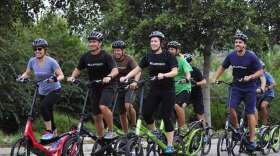ElliptiGOs provide low-impact outdoor exercise. Photo: Courtesy of ElliptiGO Corp.