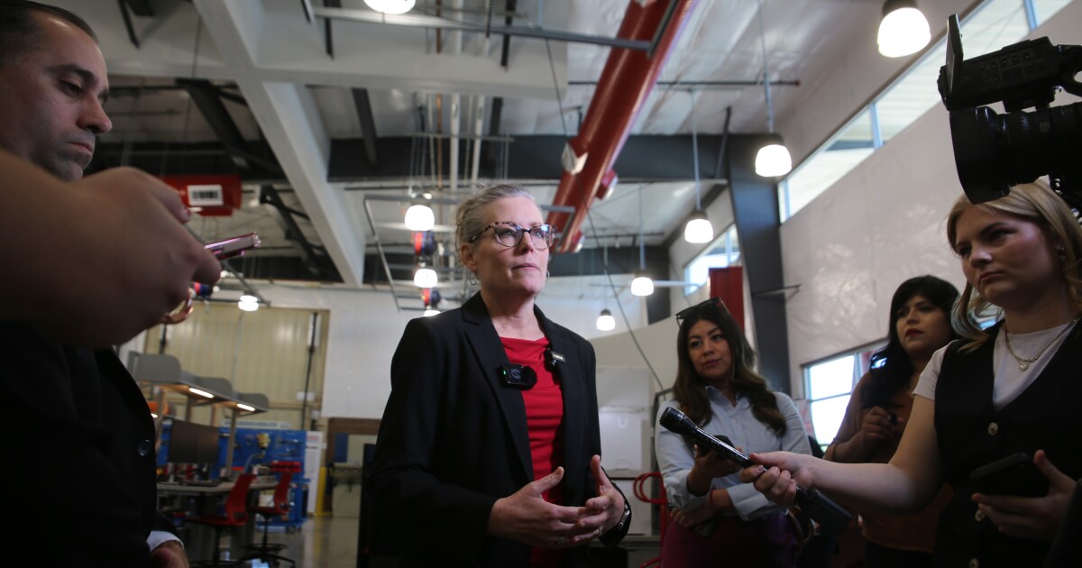 Katie Hobbs defends veto, calls Republican budget ‘unbalanced and reckless’