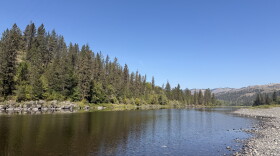 The Clearwater River in Kamiah, Idaho, is seen on the Nez Perce Reservation.