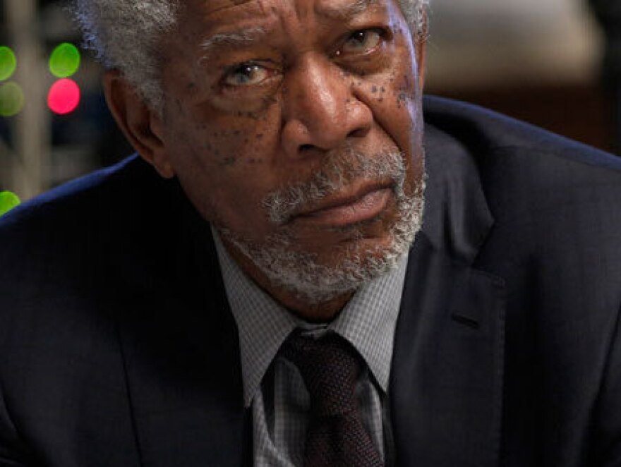 As Lucy is able to use more of her brain, and her abilities continue to evolve, she looks to professor Samuel Norman — an expert on the human brain played by Morgan Freeman — for some explanations.