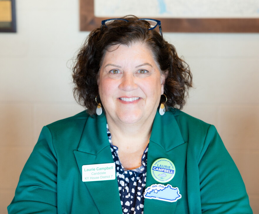District 7 House candidate Laurie Campbell