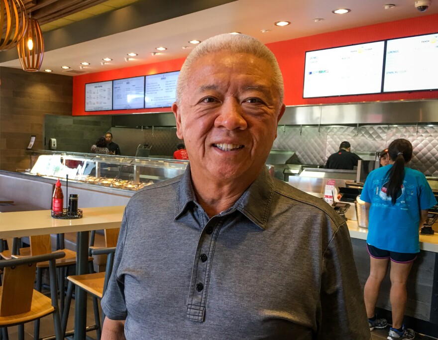 Panda Express co-founder Andrew Cherng says the chef who created Orange Chicken was inspired by flavors from the Hunan Province in China.