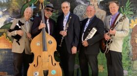 From left to right: Dr. Lloyd Blake, Dr. Mark Stolpe, Bill Shepherd, Bob Phillips and Blake Olson.