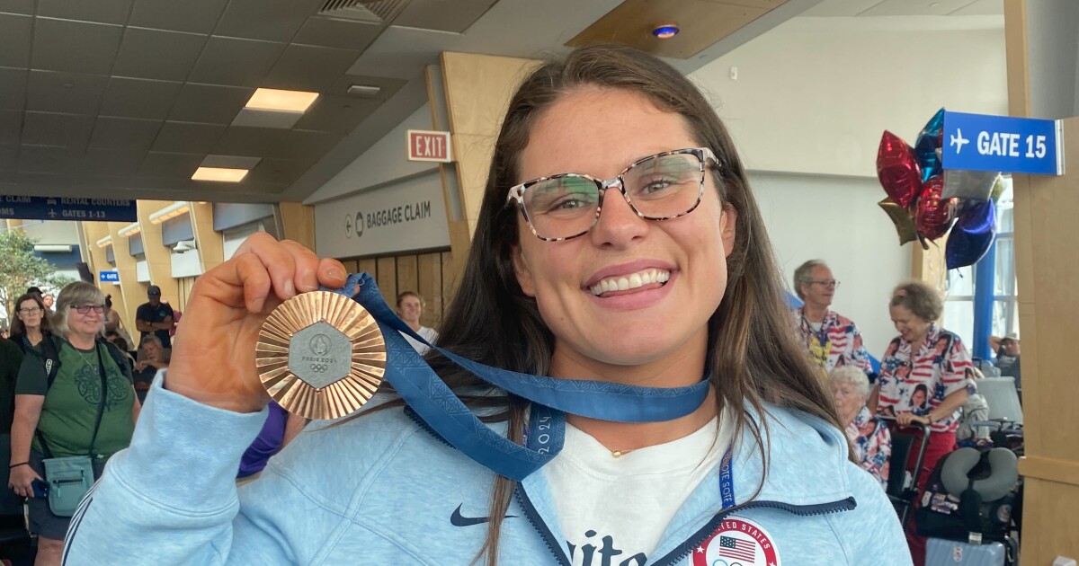 Vermont Olympian Ilona Maher returns home after winning bronze | Vermont Public Vermont Olympian Ilona Maher returns home after winning bronze | Vermont Public