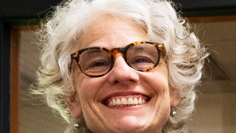 Chapter 510 co-founder and poet Janet Heller